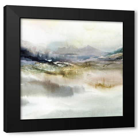 Epilogue II  Black Modern Wood Framed Art Print by Isabelle Z