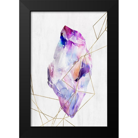 Lucid I  Black Modern Wood Framed Art Print by Isabelle Z