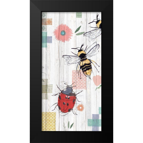 Backyard Summer II  Black Modern Wood Framed Art Print by Isabelle Z