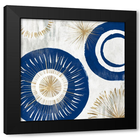 Circumference I  Black Modern Wood Framed Art Print by Isabelle Z