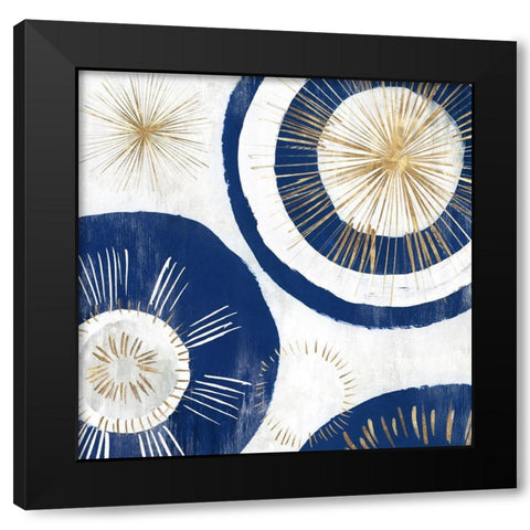 Circumference II  Black Modern Wood Framed Art Print by Isabelle Z
