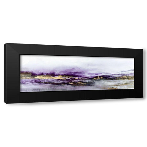 Elusive Dreams Violet Version  Black Modern Wood Framed Art Print by Isabelle Z
