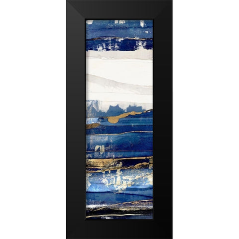 Ultramarine I  Black Modern Wood Framed Art Print by Isabelle Z