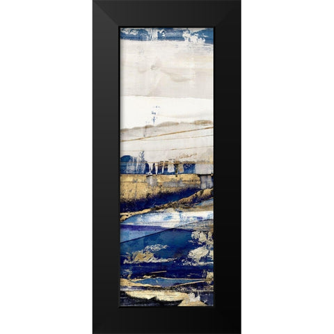 Ultramarine II  Black Modern Wood Framed Art Print by Isabelle Z