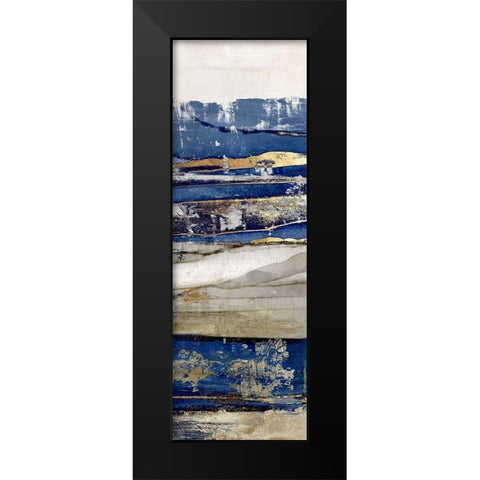 Ultramarine III  Black Modern Wood Framed Art Print by Isabelle Z
