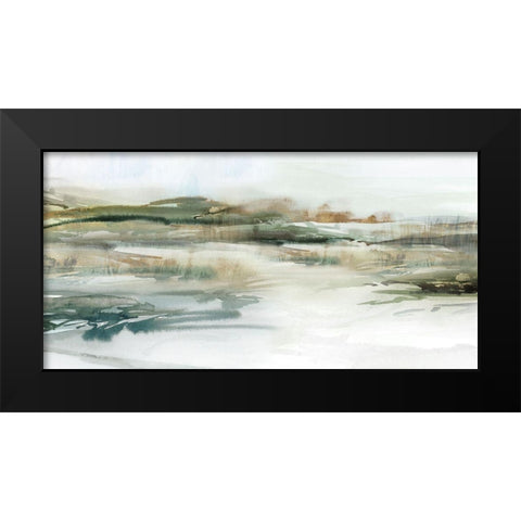 Only for a Moment Black Modern Wood Framed Art Print by Isabelle Z
