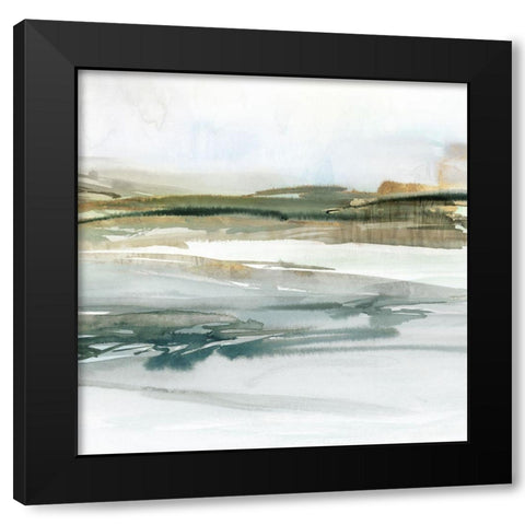 Prologue I  Black Modern Wood Framed Art Print by Isabelle Z