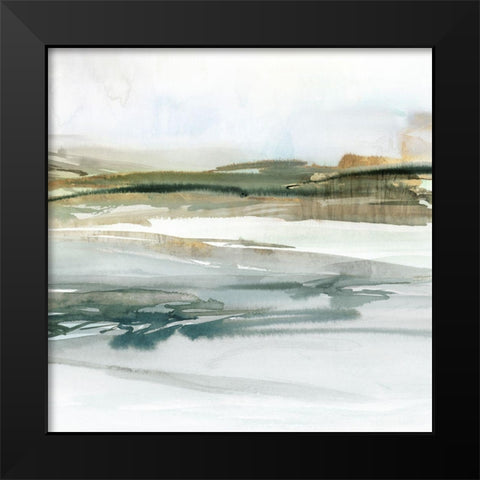 Prologue I  Black Modern Wood Framed Art Print by Isabelle Z
