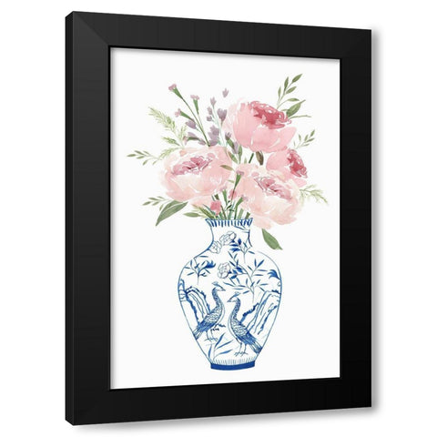 Ever Thine  Black Modern Wood Framed Art Print with Double Matting by Isabelle Z