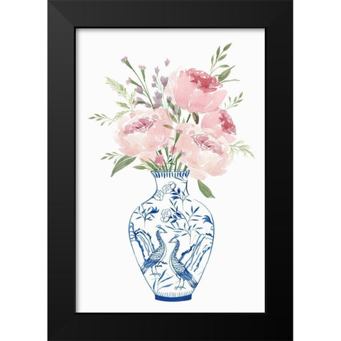Ever Thine  Black Modern Wood Framed Art Print by Isabelle Z