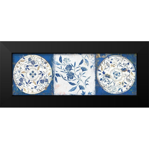 Indgio Ceramics II  Black Modern Wood Framed Art Print by Isabelle Z