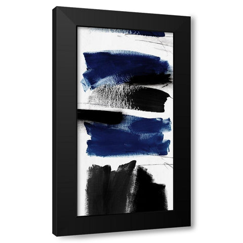 Capsize  Black Modern Wood Framed Art Print by Isabelle Z