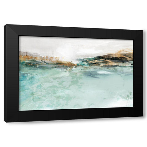 Betamax II  Black Modern Wood Framed Art Print by Isabelle Z