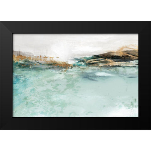 Betamax II  Black Modern Wood Framed Art Print by Isabelle Z
