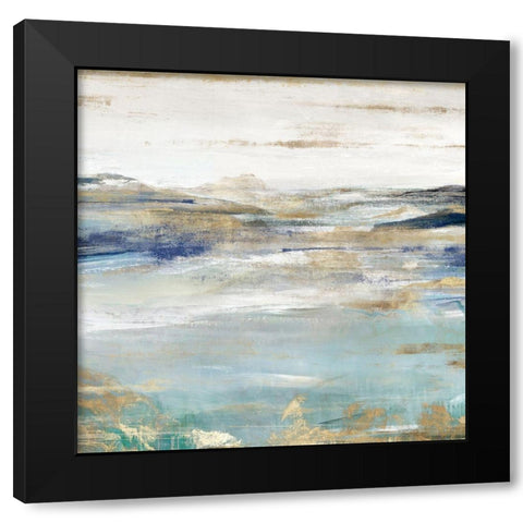 Upon a Clear I  Black Modern Wood Framed Art Print by Isabelle Z