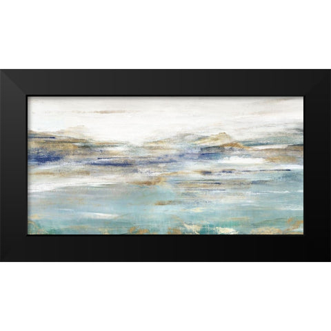Upon a Clear III  Black Modern Wood Framed Art Print by Isabelle Z