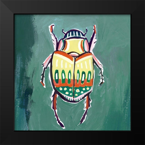 Bugs Life  Black Modern Wood Framed Art Print by Isabelle Z