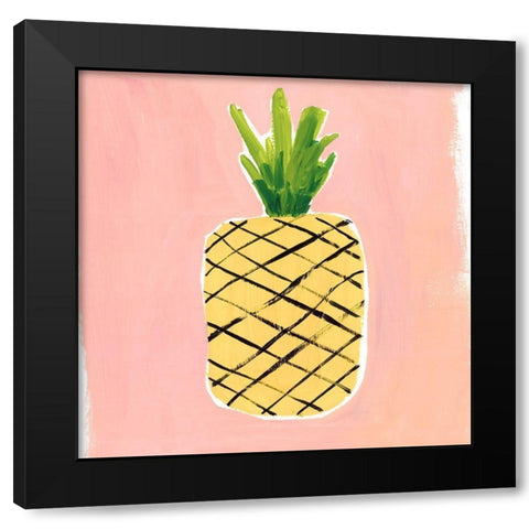 Pina  Black Modern Wood Framed Art Print by Isabelle Z