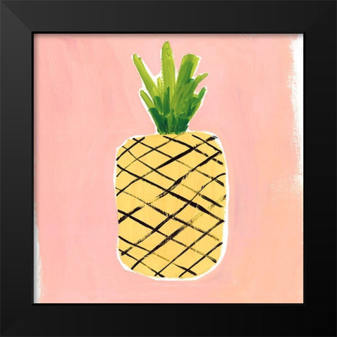 Pina  Black Modern Wood Framed Art Print by Isabelle Z