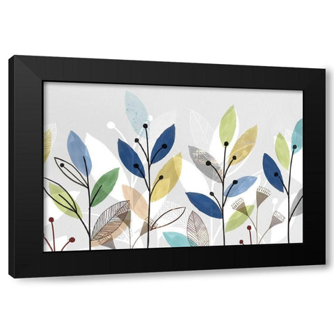 Morning Glory II  Black Modern Wood Framed Art Print by Isabelle Z