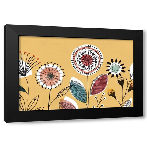 Scandi Sunrise I  Black Modern Wood Framed Art Print with Double Matting by Isabelle Z