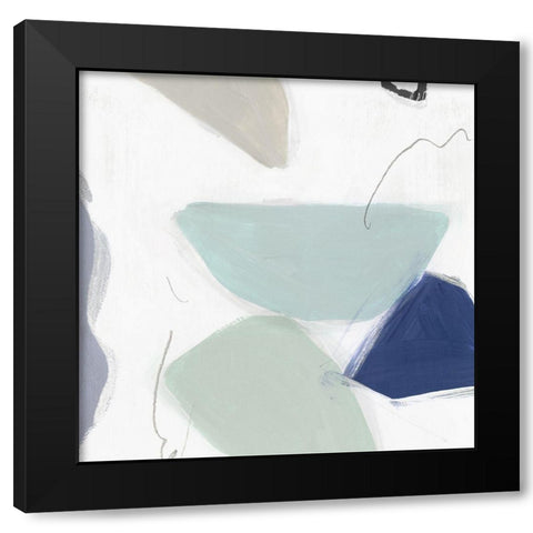 August Eve I  Black Modern Wood Framed Art Print with Double Matting by Isabelle Z