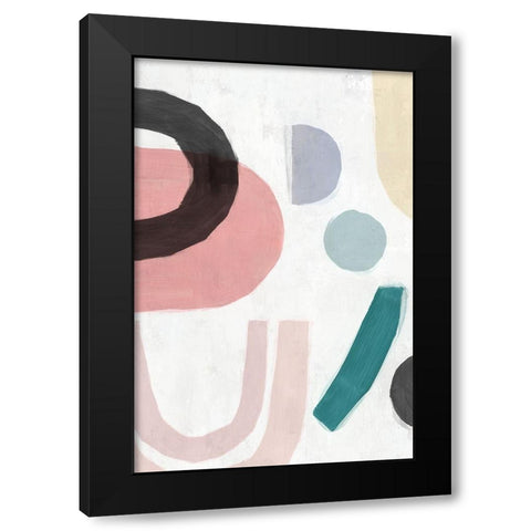 Sherbet II   Black Modern Wood Framed Art Print by Isabelle Z