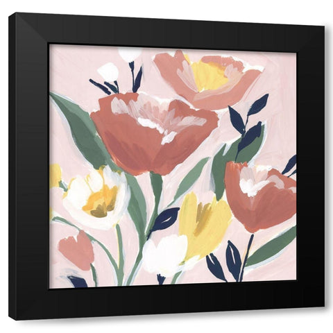 Summer Fresh  Black Modern Wood Framed Art Print by Isabelle Z