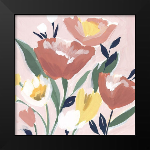 Summer Fresh  Black Modern Wood Framed Art Print by Isabelle Z