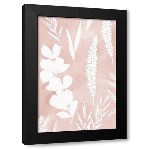 Juneberry I  Black Modern Wood Framed Art Print with Double Matting by Isabelle Z