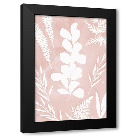 Juneberry II   Black Modern Wood Framed Art Print with Double Matting by Isabelle Z