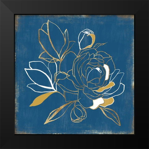 Callaia I  Black Modern Wood Framed Art Print by Isabelle Z