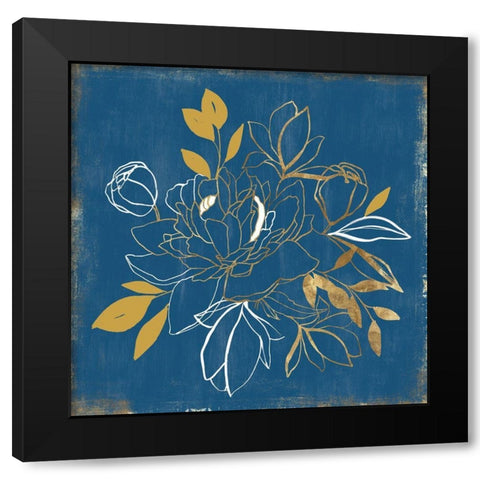 Callaia II   Black Modern Wood Framed Art Print by Isabelle Z