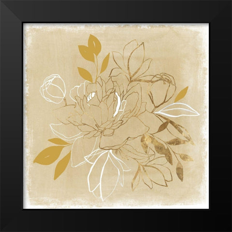 Camilla II   Black Modern Wood Framed Art Print by Isabelle Z