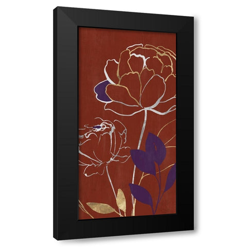Lupin II   Black Modern Wood Framed Art Print by Isabelle Z