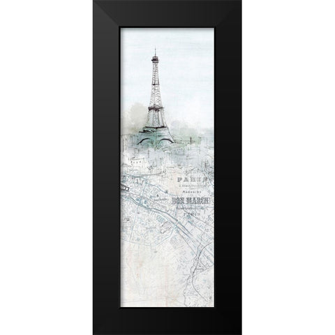 Soir De Paris I  Black Modern Wood Framed Art Print by Isabelle Z