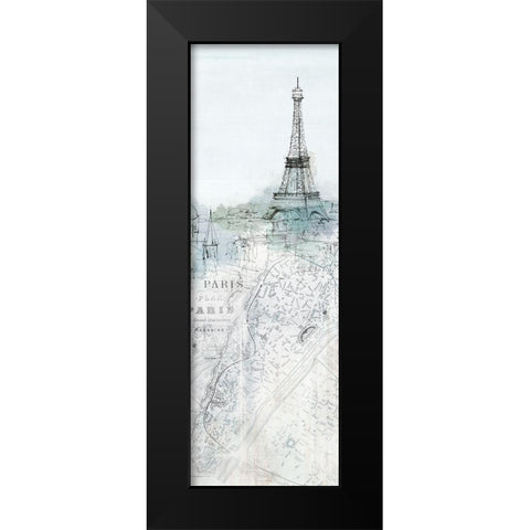 Soir De Paris II   Black Modern Wood Framed Art Print by Isabelle Z