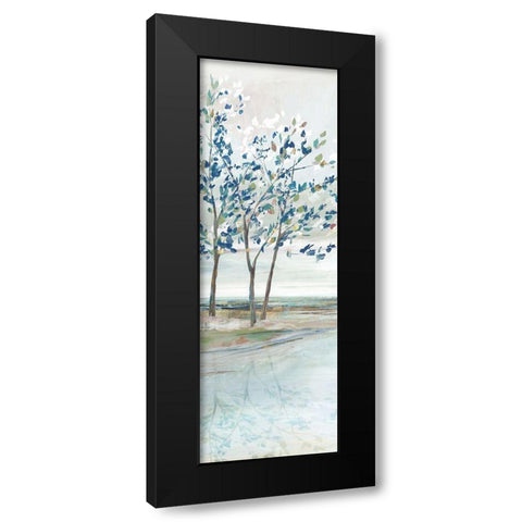 Blue Ridge III   Black Modern Wood Framed Art Print with Double Matting by Isabelle Z