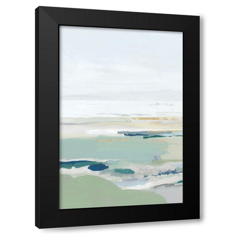 Burbank Blue I  Black Modern Wood Framed Art Print by Isabelle Z