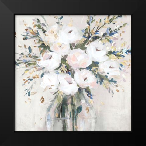 Ever Ours II   Black Modern Wood Framed Art Print by Isabelle Z