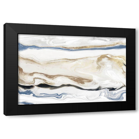 Synthesis I  Black Modern Wood Framed Art Print by Isabelle Z