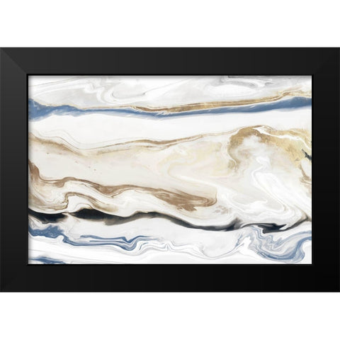 Synthesis I  Black Modern Wood Framed Art Print by Isabelle Z