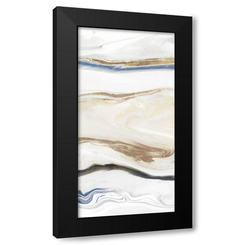 Synthesis III   Black Modern Wood Framed Art Print with Double Matting by Isabelle Z