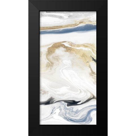 Synthesis IV Black Modern Wood Framed Art Print by Isabelle Z