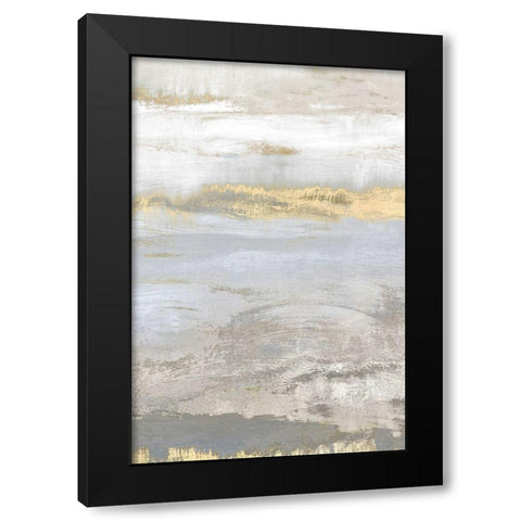Dusk Till Dawn  Black Modern Wood Framed Art Print with Double Matting by Isabelle Z