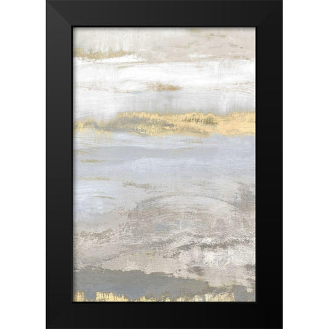 Dusk Till Dawn  Black Modern Wood Framed Art Print by Isabelle Z