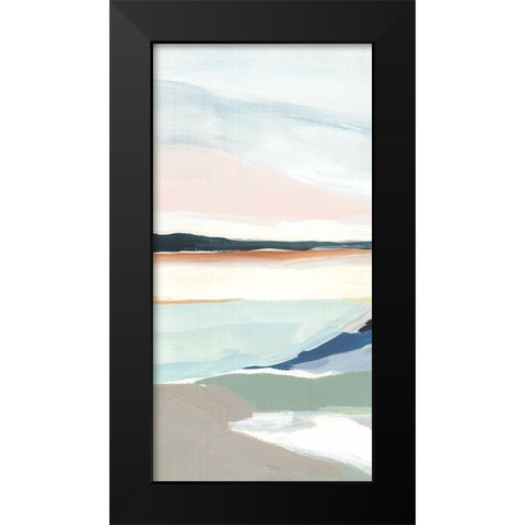 Seaside Day II   Black Modern Wood Framed Art Print by Isabelle Z