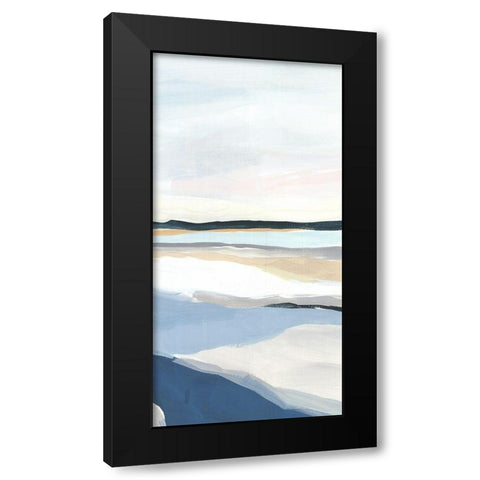 Seaside Day IV Black Modern Wood Framed Art Print with Double Matting by Isabelle Z