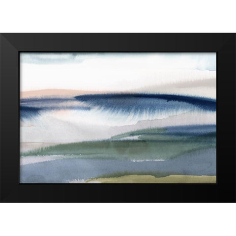 Eventide I  Black Modern Wood Framed Art Print by Isabelle Z