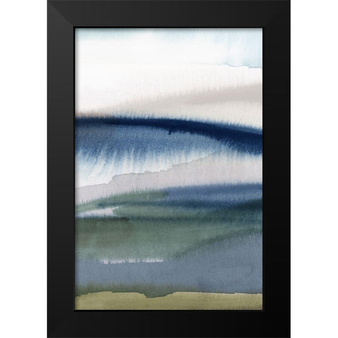 Eventide III  Black Modern Wood Framed Art Print by Isabelle Z